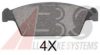 A.B.S. 37002 OE Brake Pad Set, disc brake